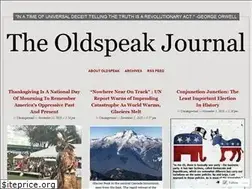 Sites similar to theoldspeakjournal.wordpress.com
