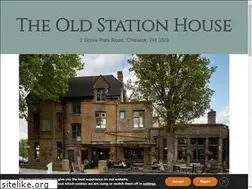 Sites similar to theoldstationhousechiswick.co.uk