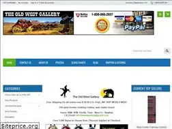 Sites similar to theoldwestgallery.com