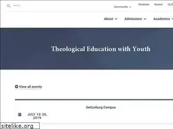 Sites similar to theologicaleducationwithyouth.com
