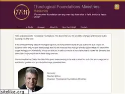 Sites similar to theologicalfoundations.com