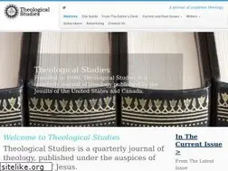 Sites similar to theologicalstudies.net