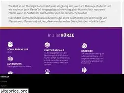 Sites similar to theologiestudium.info