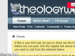 Sites similar to theologyweb.com