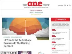 Sites similar to theonebrief.com
