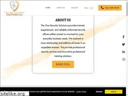 Sites similar to theonesecuritysolutions.com