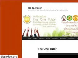Sites similar to theonetutor2012.wordpress.com