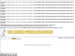 Sites similar to theonlineguitardirectory.com