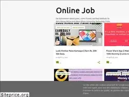 Sites similar to theonlinejob247.blogspot.com