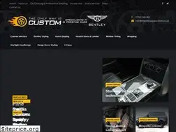 Sites similar to theonlywayiscustom.co.uk