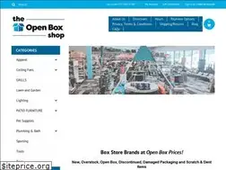 Sites similar to theopenboxshop.com