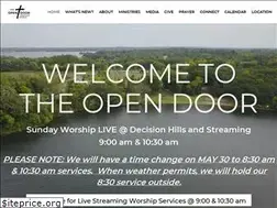 Sites similar to theopendoorcc.com