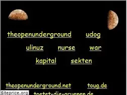 Sites similar to theopenunderground.de