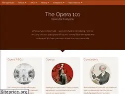Sites similar to theopera101.com