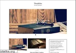 Sites similar to theophilus.org