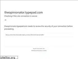 Sites similar to theopinionator.typepad.com