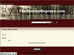 Sites similar to theopinionexpress.com