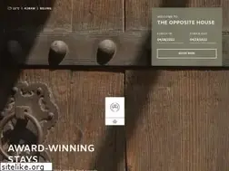 Sites similar to theoppositehouse.com