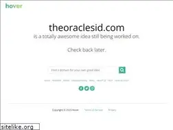 Sites similar to theoraclesid.com