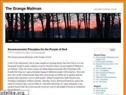 Sites similar to theorangemailmanmyblog.wordpress.com