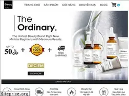 Sites similar to theordinaryvietnam.shop