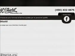 Sites similar to theoretchaussures.com
