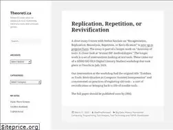 Sites similar to theoreti.ca