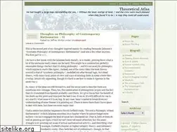 Sites similar to theoreticalatlas.wordpress.com
