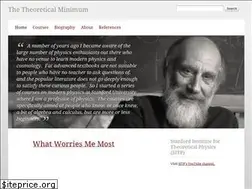 Sites similar to theoreticalminimum.com