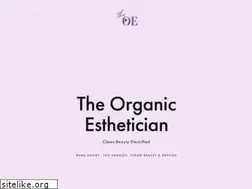 Sites similar to theorganicesthetician.com