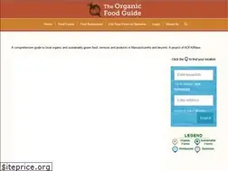 Sites similar to theorganicfoodguide.org