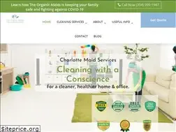 Sites similar to theorganicmaids.com