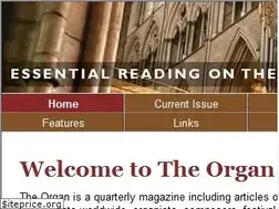 Sites similar to theorganmag.com