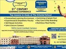 Sites similar to theorientalschool.in