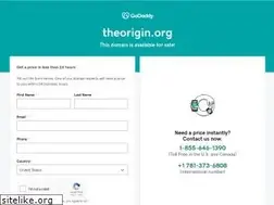 Sites similar to theorigin.org