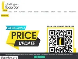 Sites similar to theoriginalfacialbar.com