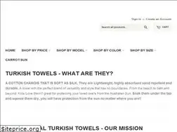 Sites similar to theoriginalturkishtowels.com.au