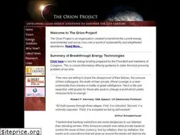 Sites similar to theorionproject.org