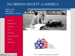 Sites similar to theorphansociety.org