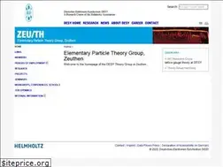 Sites similar to theory-zeuthen.desy.de
