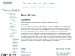Sites similar to theory.fnal.gov