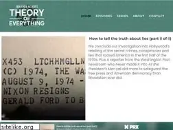 Sites similar to theoryofeverythingpodcast.com