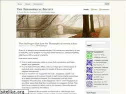 Sites similar to theosophicalsociety.wordpress.com