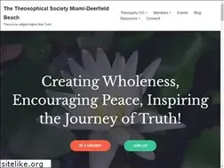 Sites similar to theosophysouthflorida.org