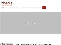 Sites similar to theospizza.com