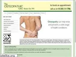 Sites similar to theosteopathicclinic-boston.co.uk