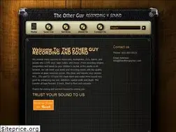 Sites similar to theotherguyrec.com