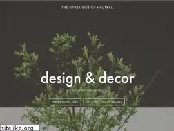 Sites similar to theothersideofneutral.com