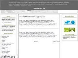 Sites similar to theotherworldnews.blogspot.com