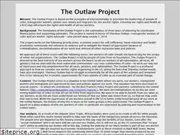 Sites similar to theoutlawproject.org